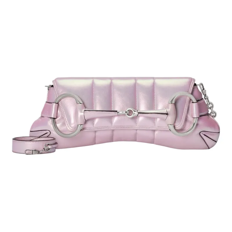 GUCCI HORSEBIT CHAIN Leather Handbag, Shoulder Bag Women's-1