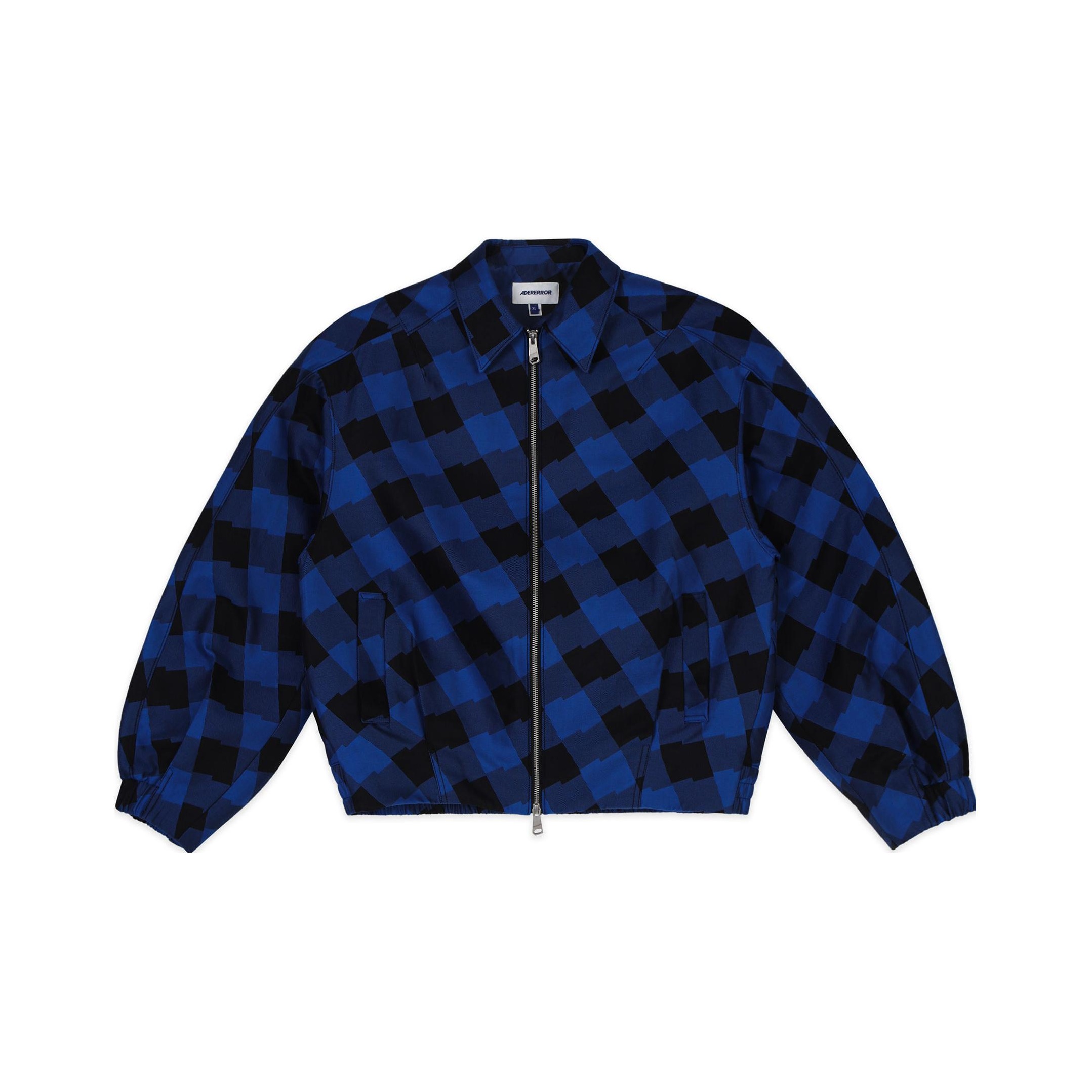 ジャケット・アウター ADERERROR Blue Check Coat adererror ファッション ADERERROR Blue Check Coat