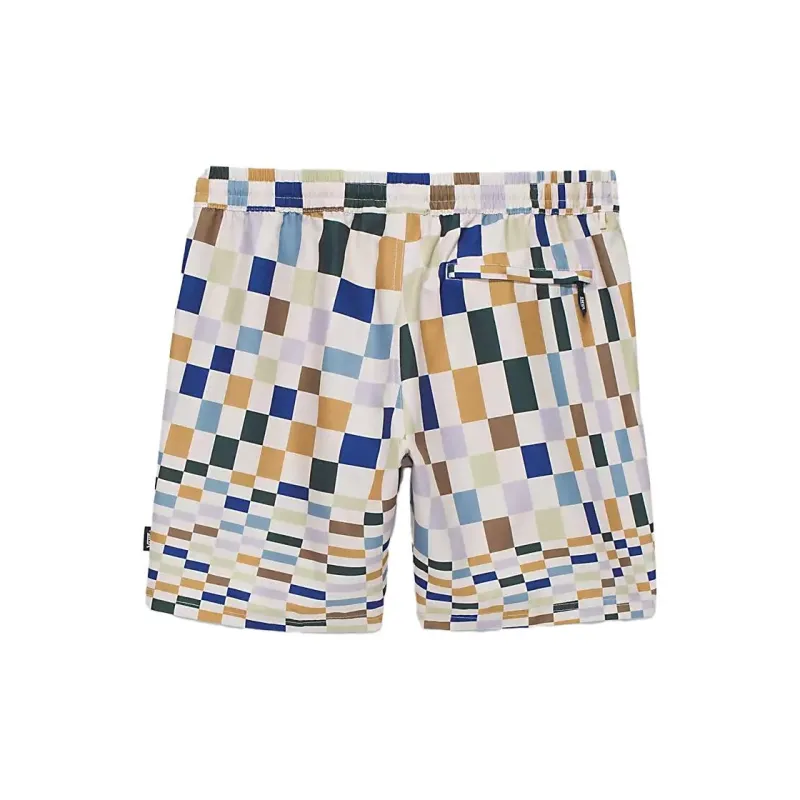 Vans Primary Print 17'' Elastic Boardshorts Beach Shorts Men's Oat-1