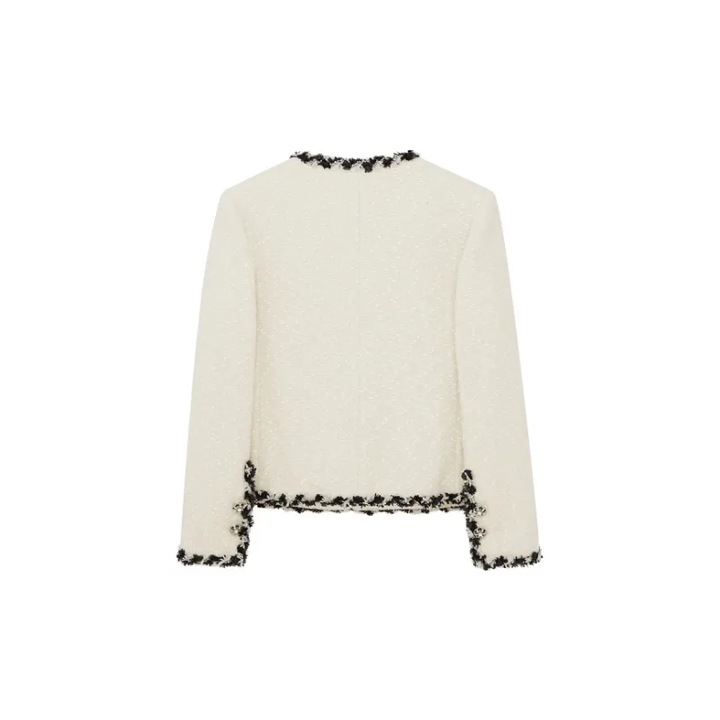 D'zzit Cropped Coat Women's White-1