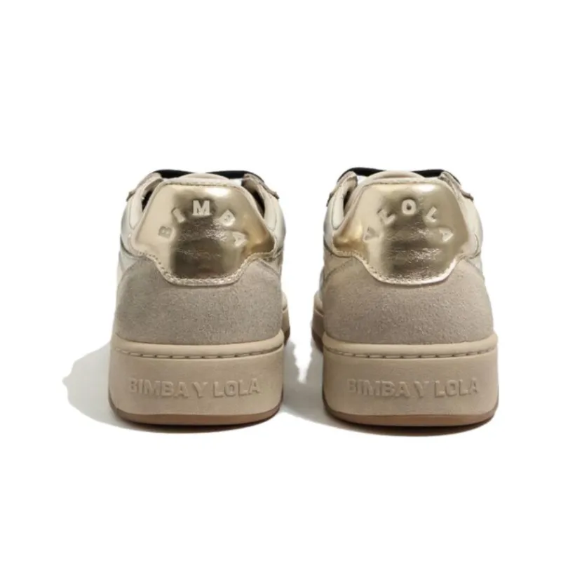 BIMBA Y LOLA Distressed Leather Sneakers-3