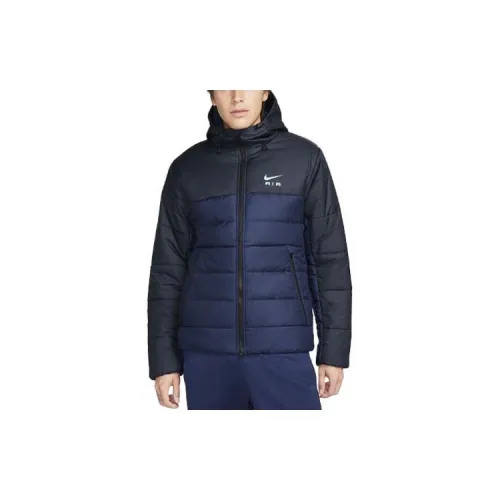 Nike Puffer Jackets Men Marine Blue