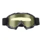 Black Frame with White Dots Design+Yellow Lens