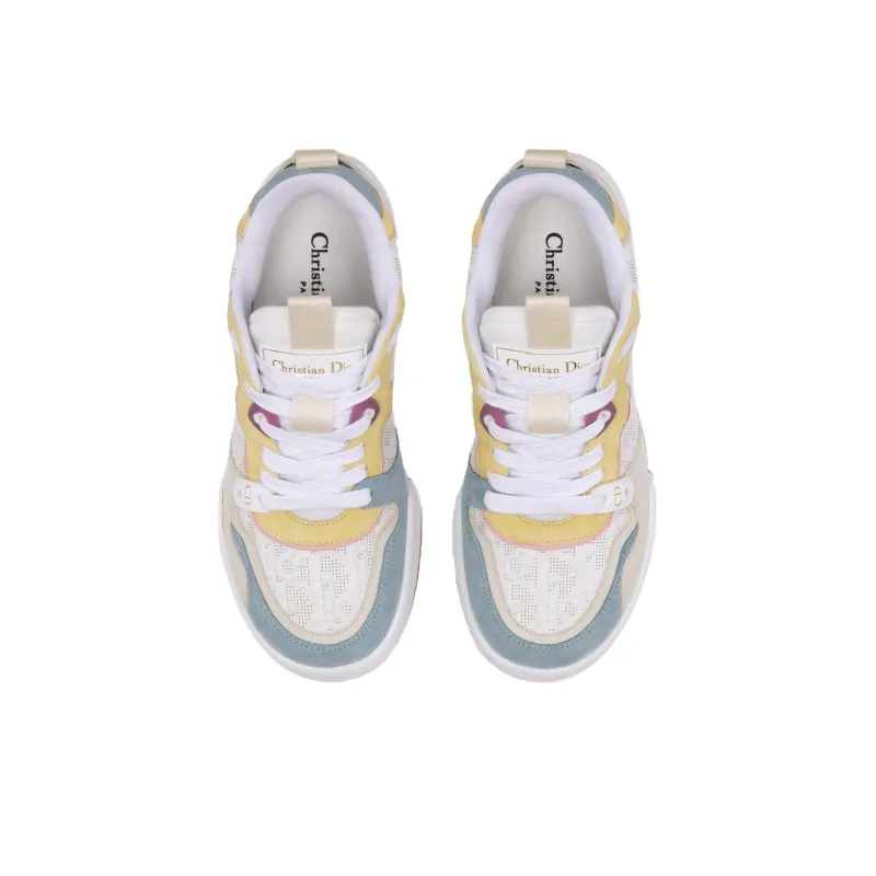 DIOR One Low Top Skateboard Shoes Women's Beige-3