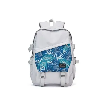 BOSTANTEN Fabric Laptop Backpack Tubas Unisex Black/Gray
