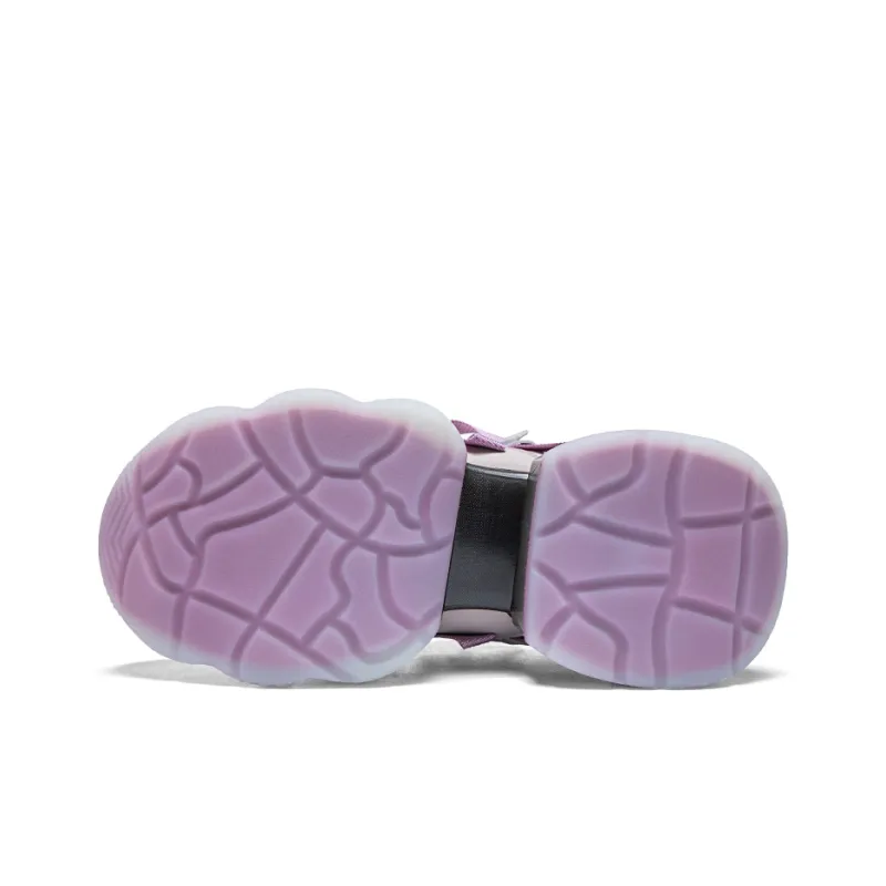 Kappa Breathable Lightweight Low Top Chunky Sneakers Women's Purple-5