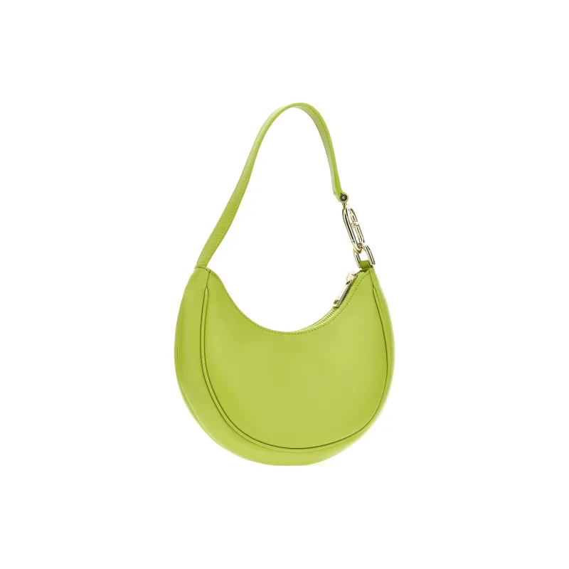 Furla Primavera Calfskin Shoulder Bag Handbag Shoulder Bag Women's Green-1