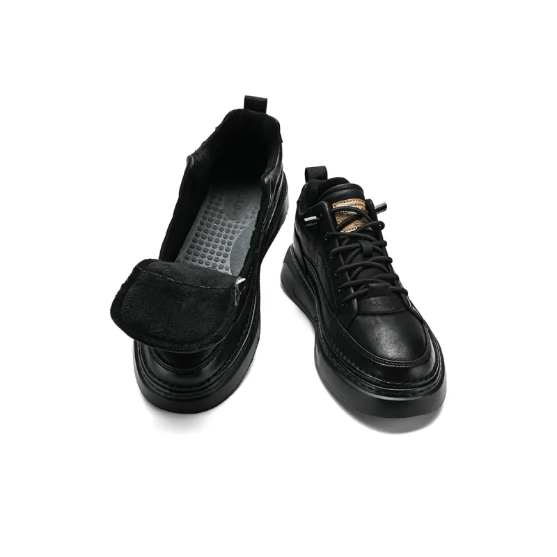 GONGLANGSHIJIA Anti Slip Wear Resistant Mid Top Skateboard Shoes Men's-6