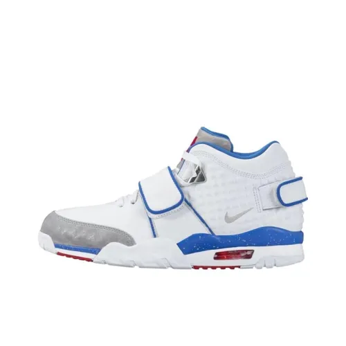 Nike Air Cruz Basketball Shoes Unisex Mid-Top White/Blue