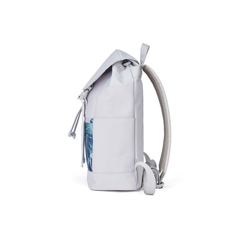 BOSTANTEN Fabric Backpack Unisex Gray/White/Black/Blue-2