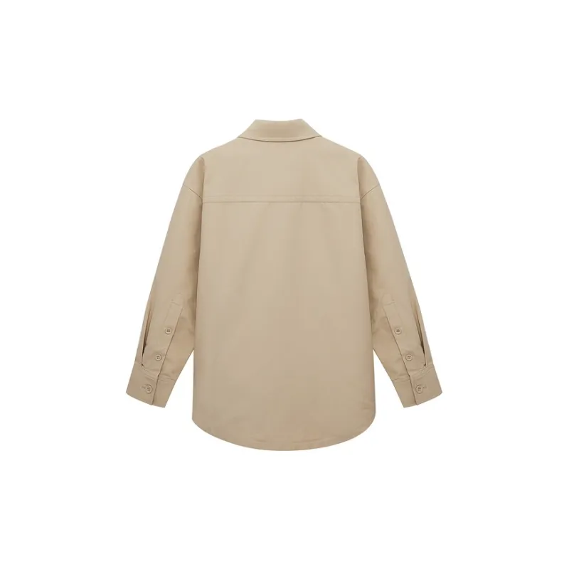 D'zzit Cropped Coats Women's Dark Khaki-1