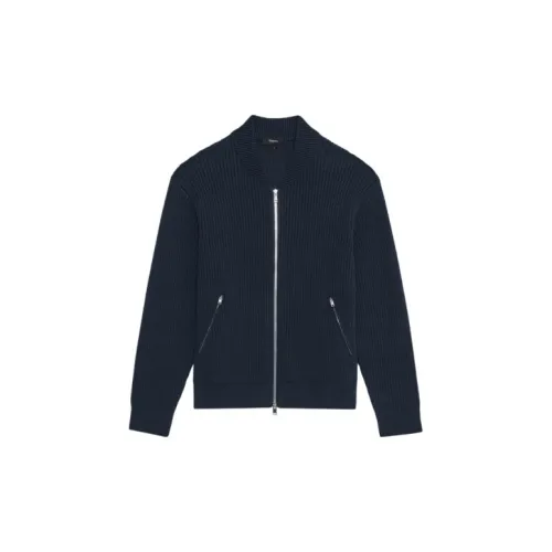 THEORY Knitwear Men Navy Blue