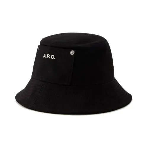 A.P.C. Logo-embroidered Cotton Bucket Hat