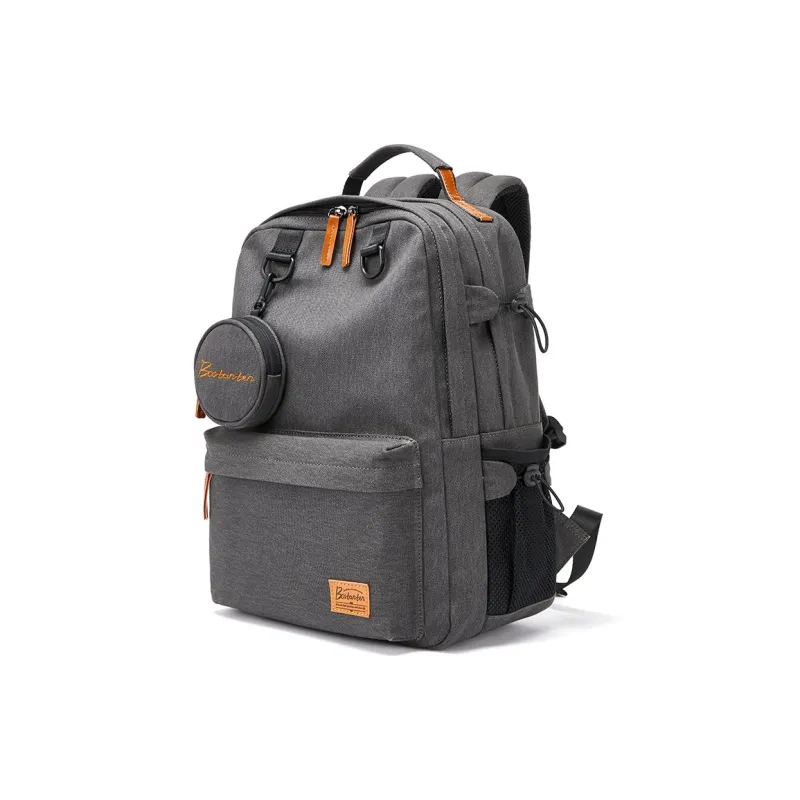 BOSTANTEN Fabric Backpack Large Size Men's Gray-1