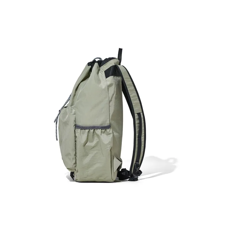 BOSTANTEN Fabric Backpack Regular Unisex Khaki/Army Green/Black-2