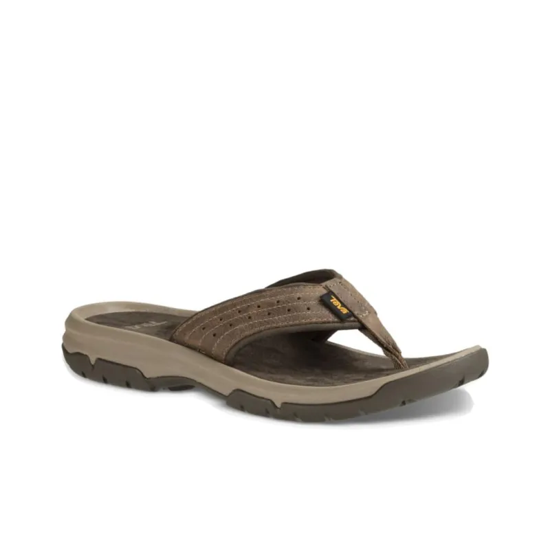 Teva Langdon Flip Flip Flops Men's Brown Gray-2