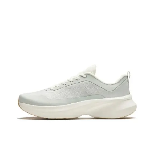Anta Cushioning Wear-Resistant Low-Top Training Shoes Women's White Green
