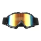 Black Frame with White Dot Design+Gold Lens