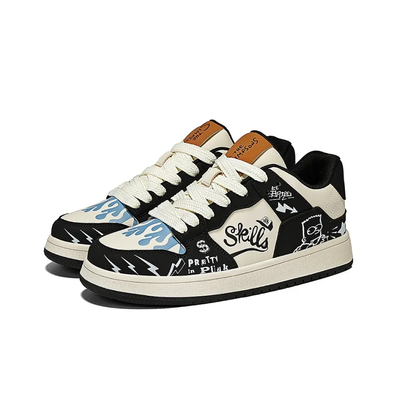 The Simpsons Low Top Skateboard Shoes Unisex-7
