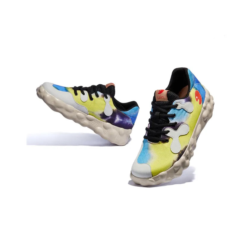 U.IN Painted Travel Shoes Figuras 1 Casual Shoes Men's-4
