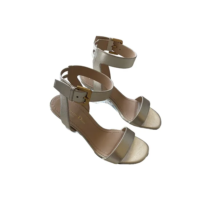 DIOR Strap Sandals Women's Platinum-2