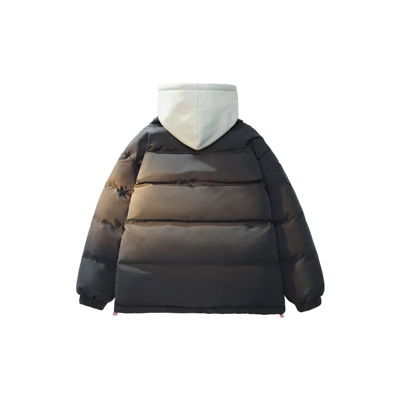 LIVINGTOWN Puffer Jacket Unisex Black-13