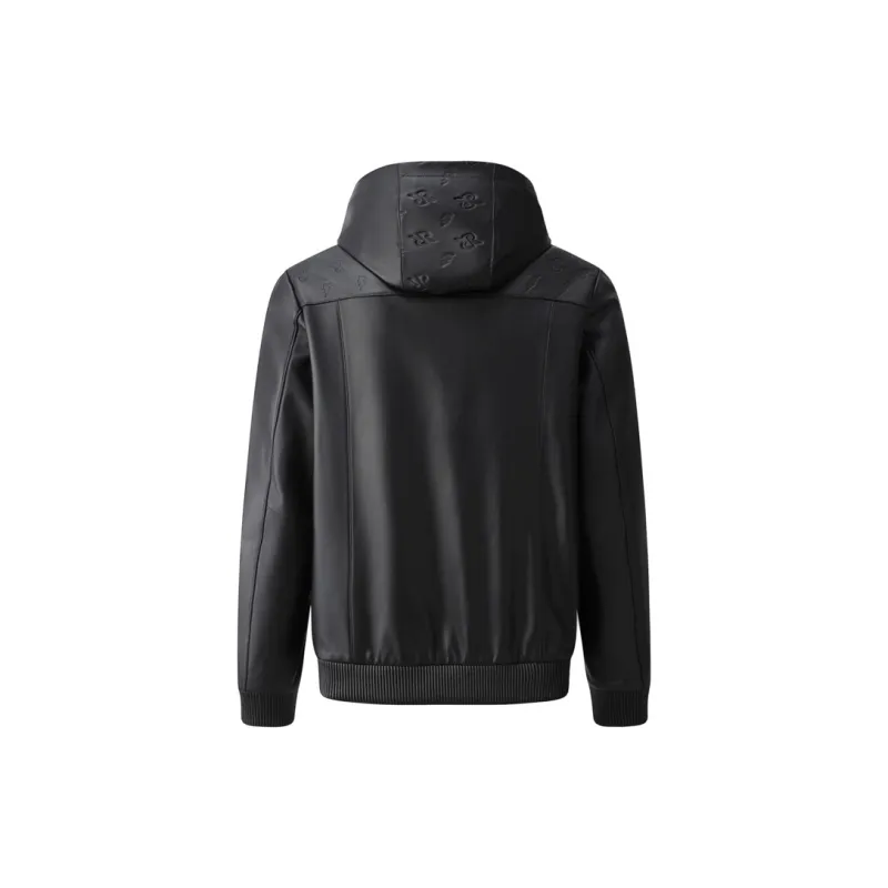 RARE Leather Jacket Men's Black-1