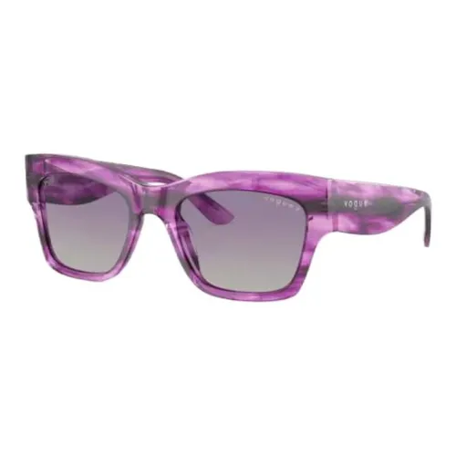 VOGUE Acetate Butterfly Sunglasses Women's Purple