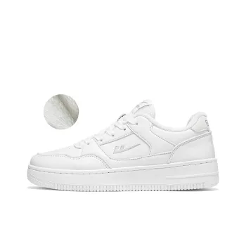 Warrior Air Force 1 White Sneakers Low Top Skateboard Shoes Unisex White Gray