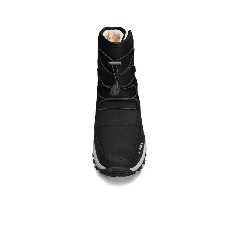 Jeep Warm Wear Resistant Height Increasing Crew Outdoor Boots Men's Black-3