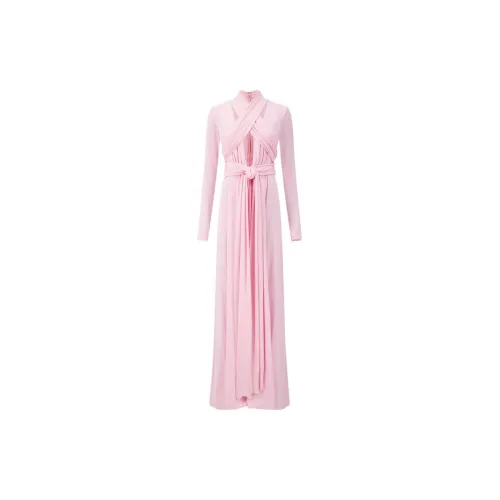 GIAMBATTISTA VALLI Draped Cashmere-silk Blend Gown