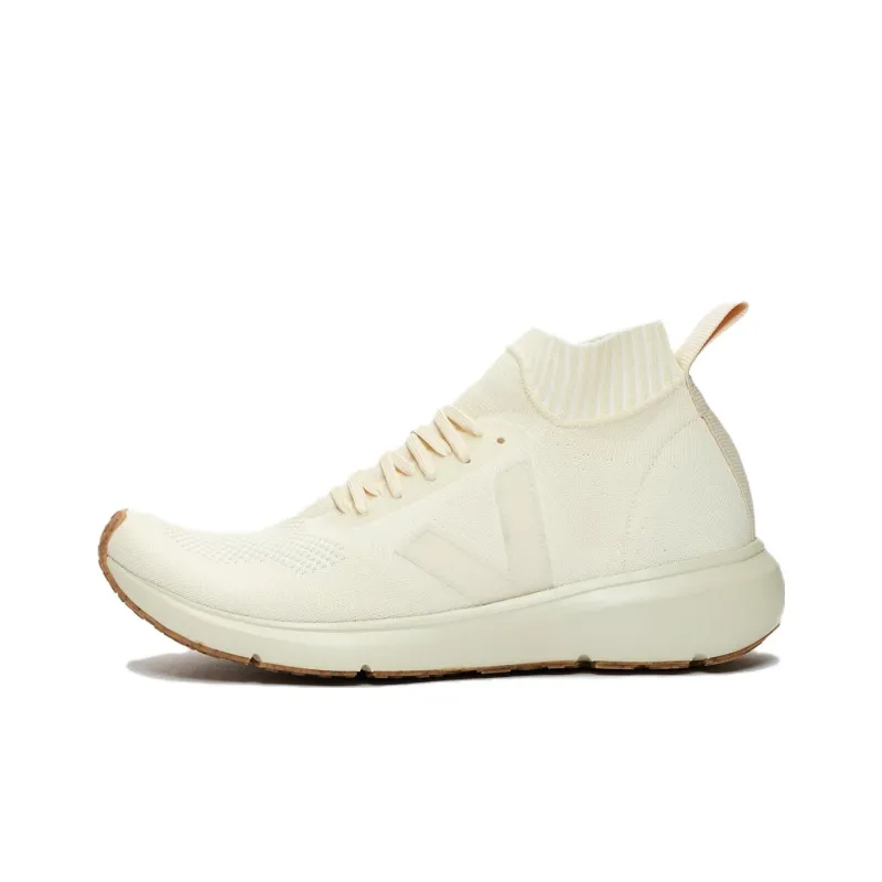 VEJA Runner Mid V Knit Rick Owens Butter Women's-2