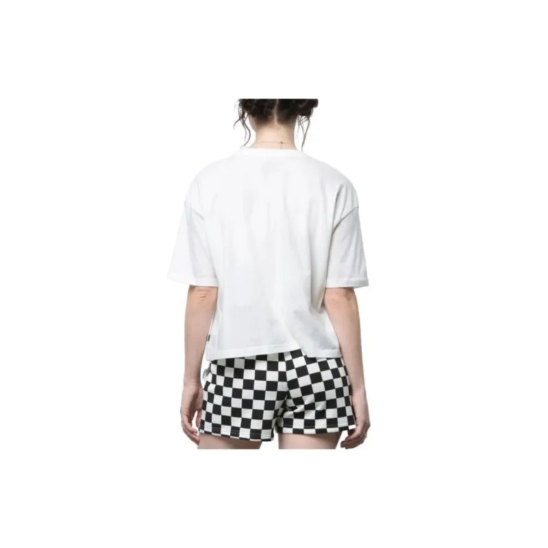 Vans Always Late Relaxed Boxy Tee T-Shirt Women's White-1