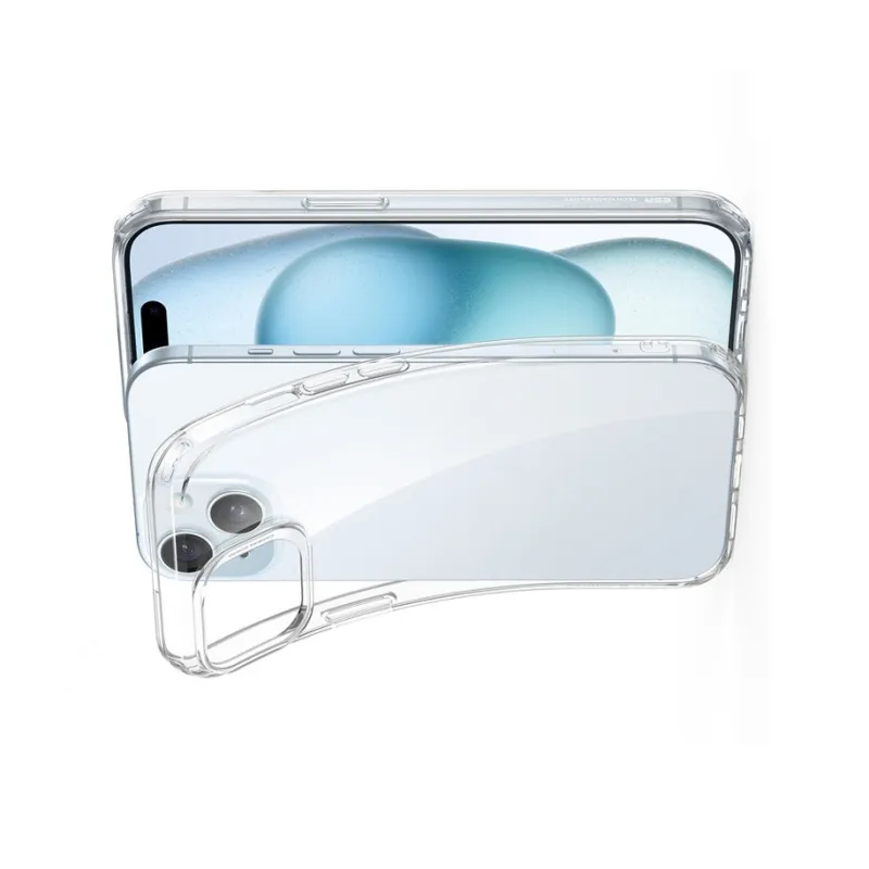 Billion Color Compatible With Apple 15 Collection TPU Material Extra Thin Ultra Transparent Zero Feel Phone Cases-2