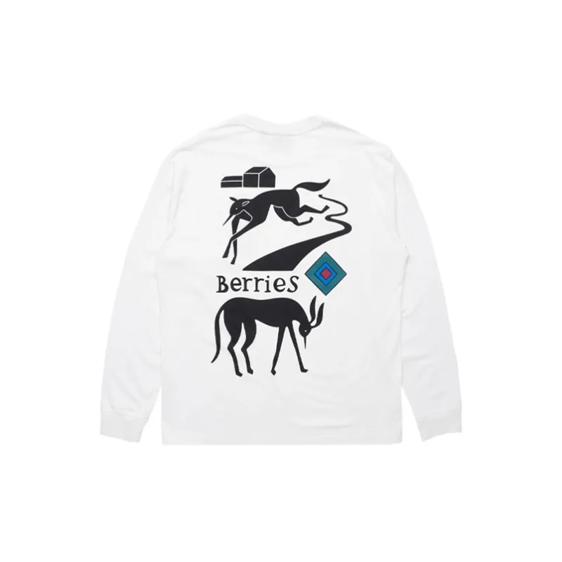 BYPARRA The Berry Farm T-Shirt Men's White-1