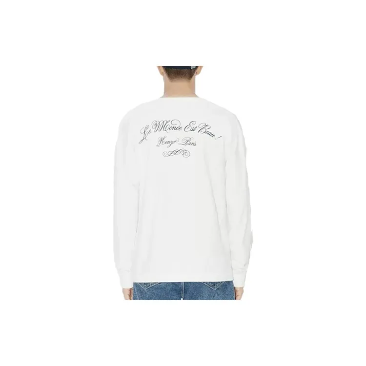 KENZO T Shirts Men White-1