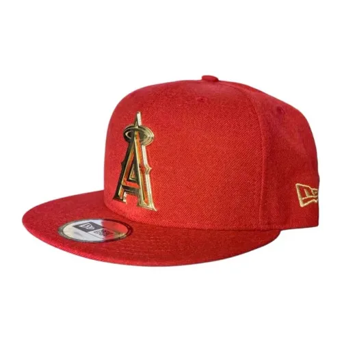 New Era Cotton Baseball Caps Unisex Red