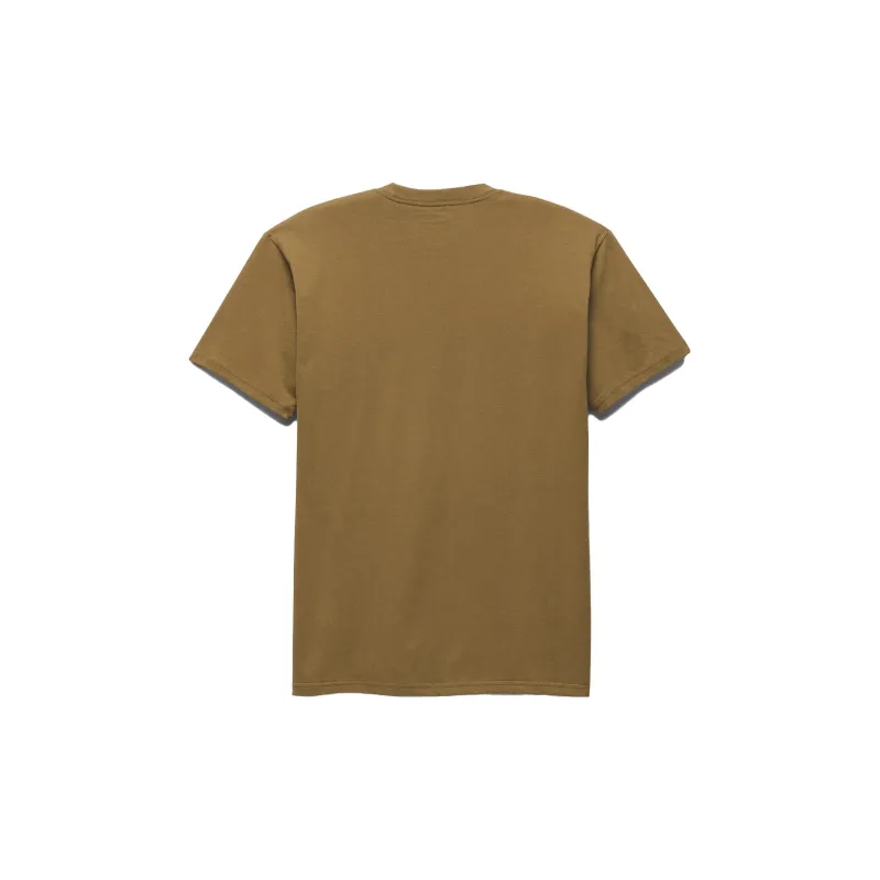Vans Lower Corecase T-Shirts Unisex Brown-1