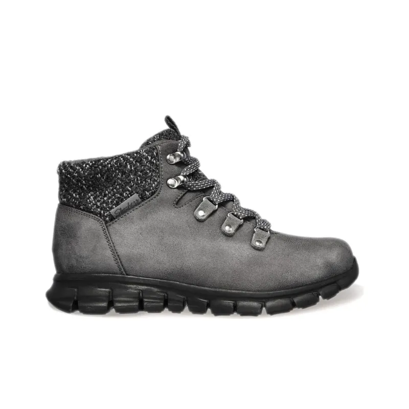 Skechers High-Top Casual Shoes Women's Gray-1