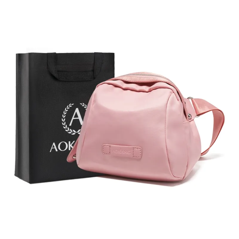 AOKANG Fabric Fanny Pack, Crossbody Bag, Dome Bag, Shoulder Bag, Sling Bag Small Size Unisex Multicolor-11