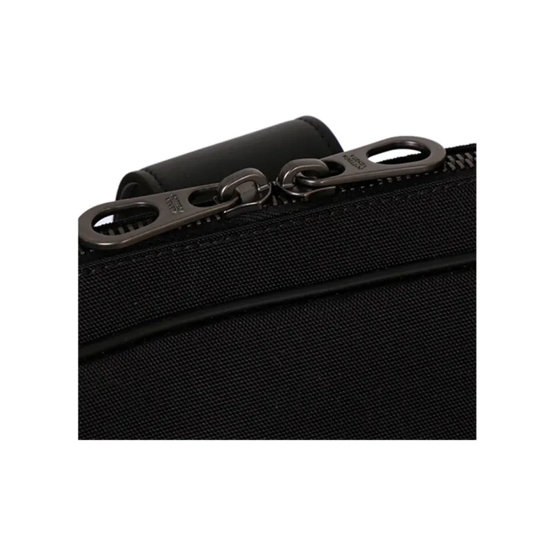 Bottega Veneta Leather Crossbody Bags Sling Bags Men's Black-4