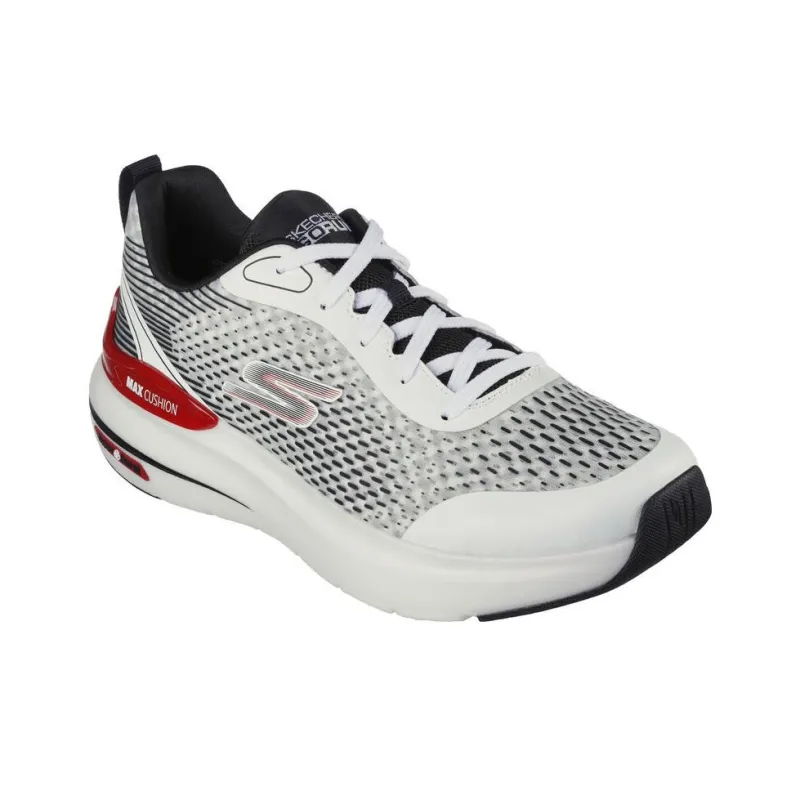 Skechers Max Cushioning Hyper Burst 'White Black Red'-2