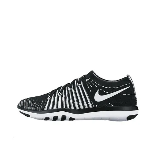 Nike Free Transform Flyknit Black White Women's