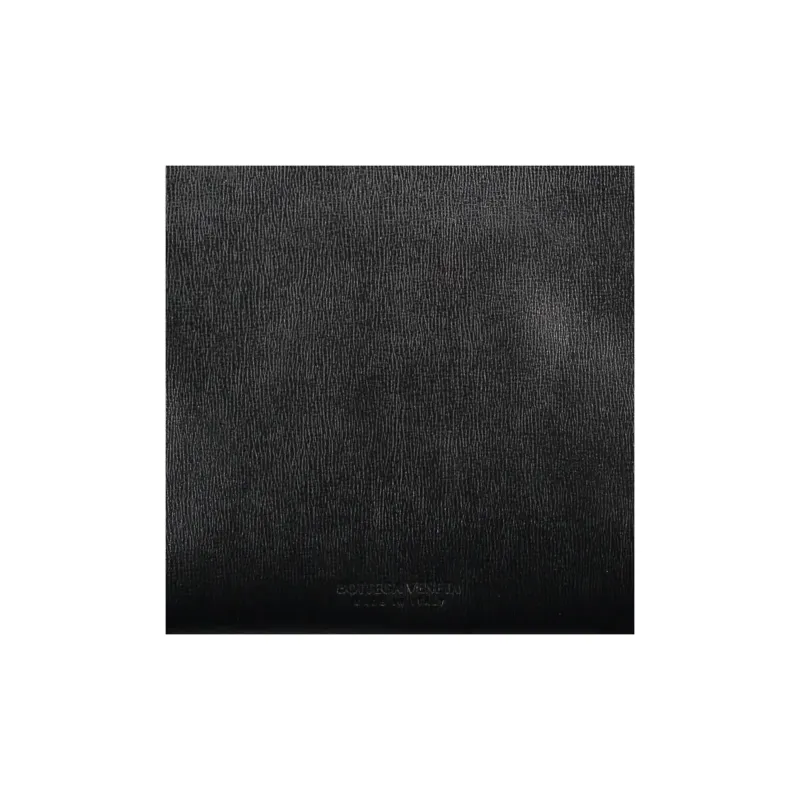 Bottega Veneta Leather Briefcase Clutch Men's Black-4