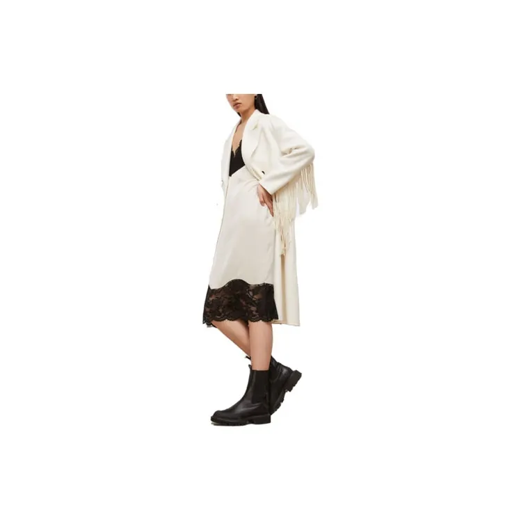 ALLSAINTS Sleeveless Dress Women's Black White-1