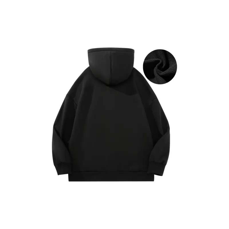 Unite Life HOODS Sweatshirt Unisex Black-82
