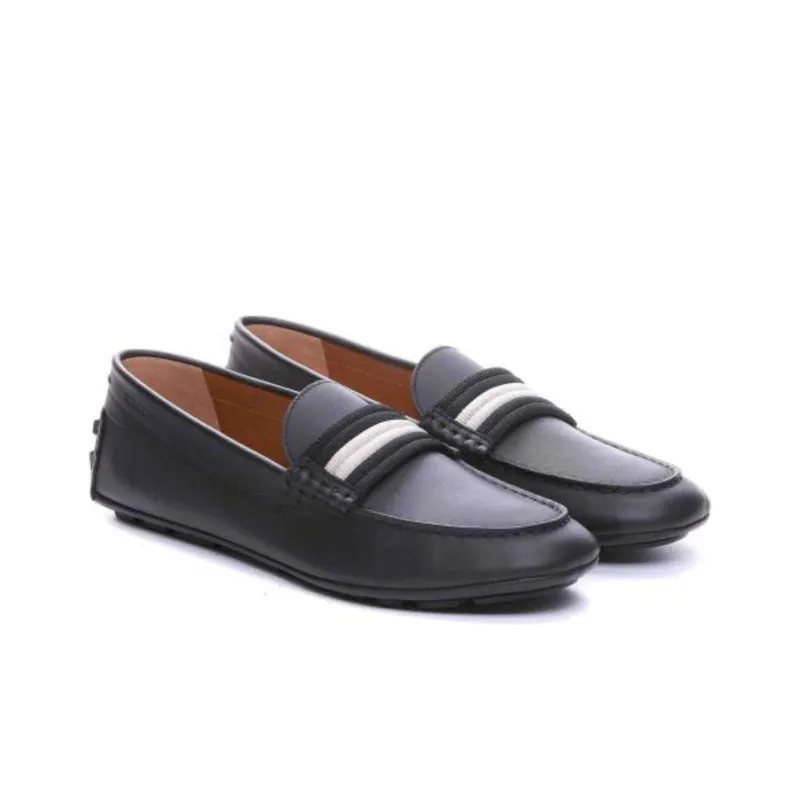 BALLY Gommino Loafers Men Black-4