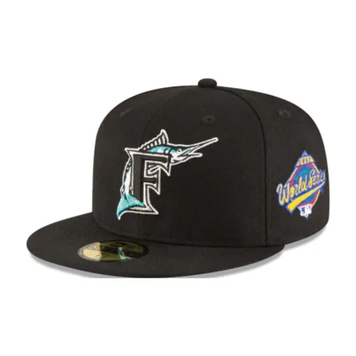New Era Florida Marlins Upside Down 59Fifty Fitted Hat
