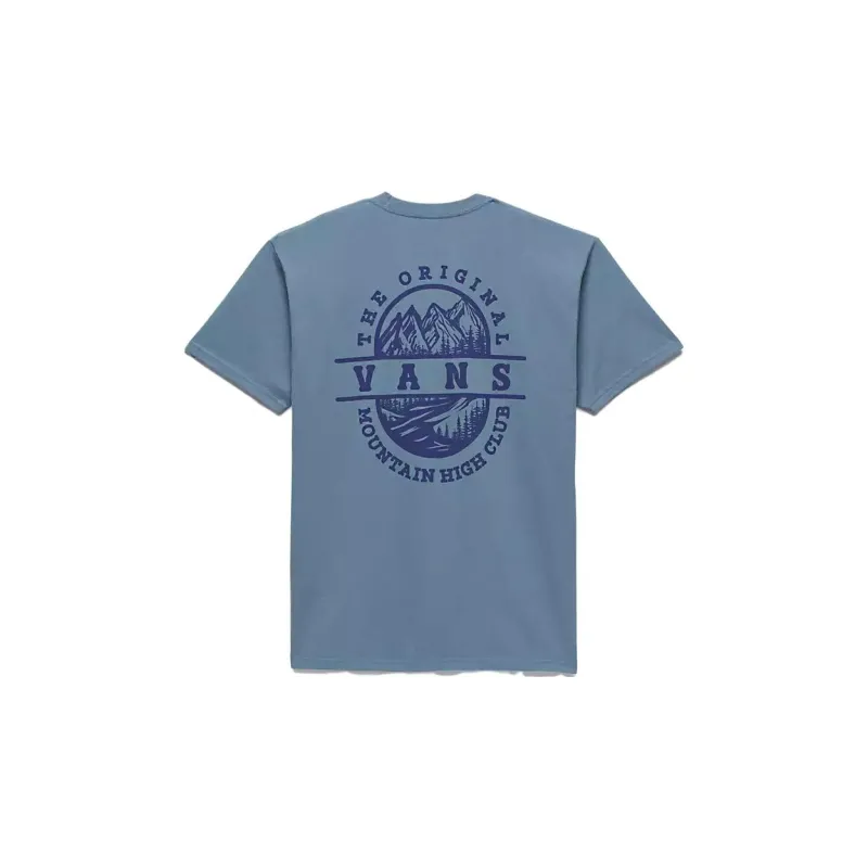 Vans Mountain High Club T-Shirt T-Shirt Unisex Blue-1