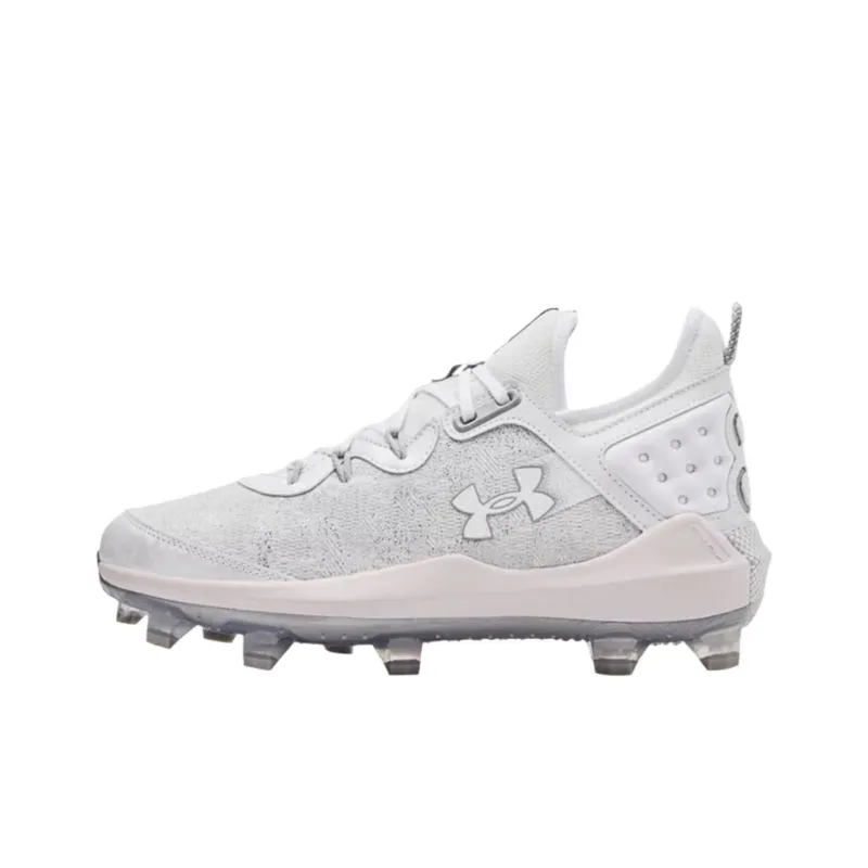 Under Armour Harper 8 Elite Tpu White Baseball Grey-0